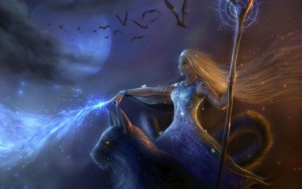 фэнтези ведьма