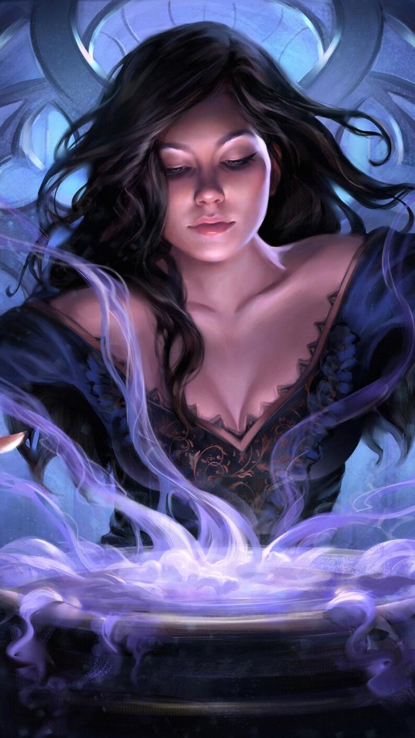 селин лунная ведьма