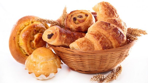 выпечка на прозрачном фоне