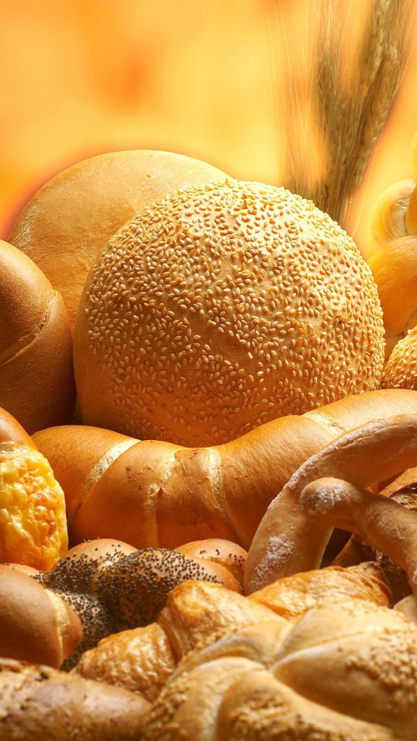 фон с хлебом