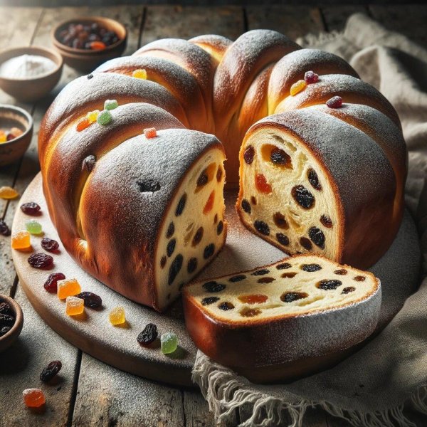 выпечка панеттоне