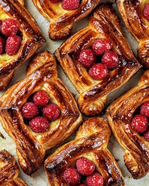 слоеное тесто с вареньем