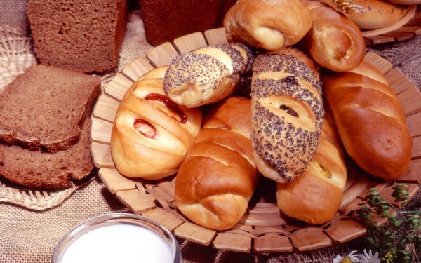 хлеб булочки