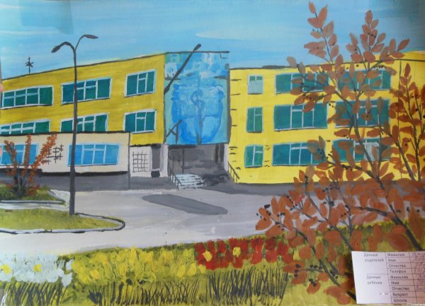 нарисовать школу 2 класс окружающий мир
