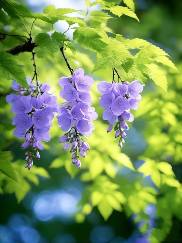 глициния фиолетовая