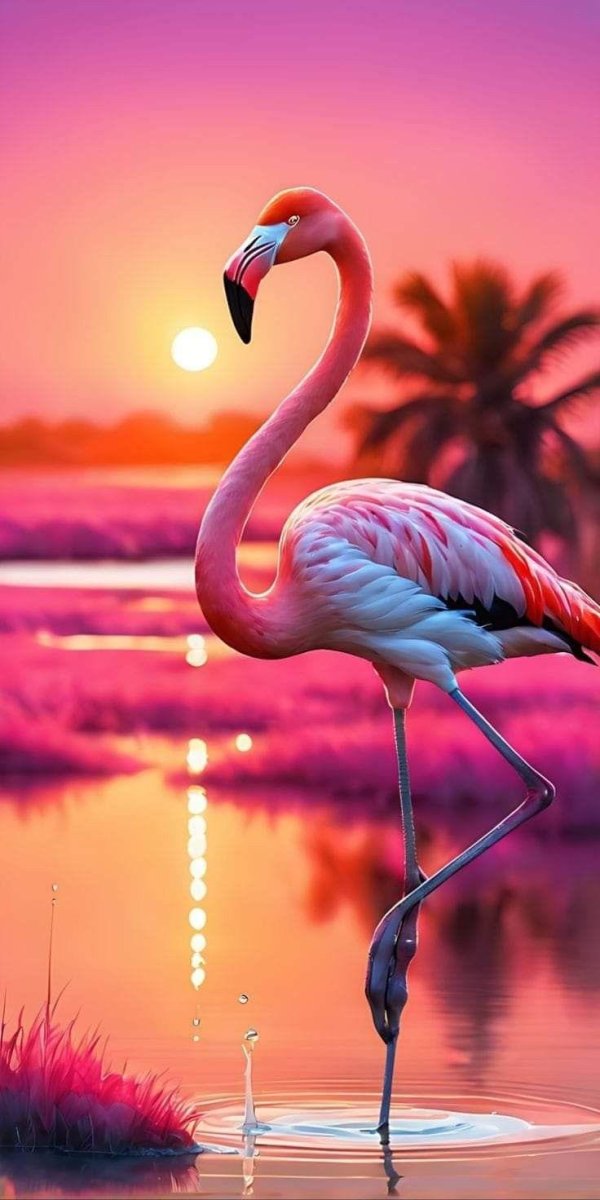 flamingo pink