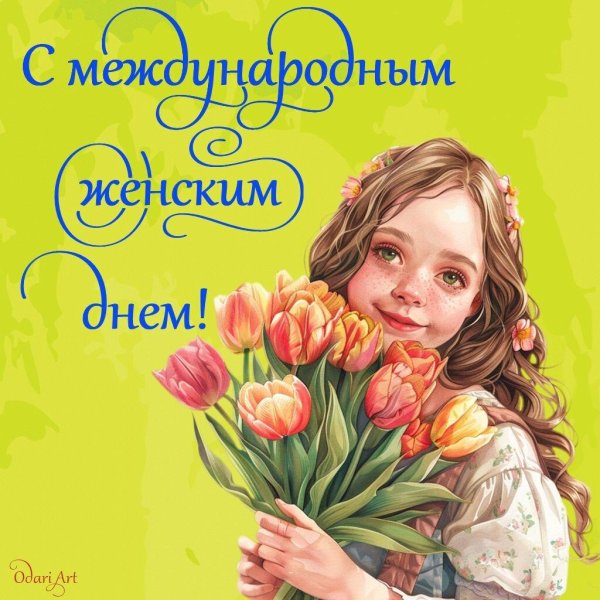 с днем женщин