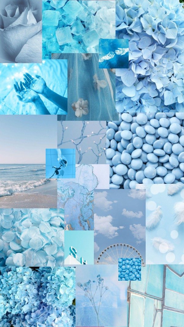 эстетика голубая