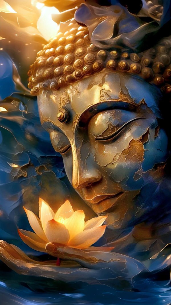 голова будды