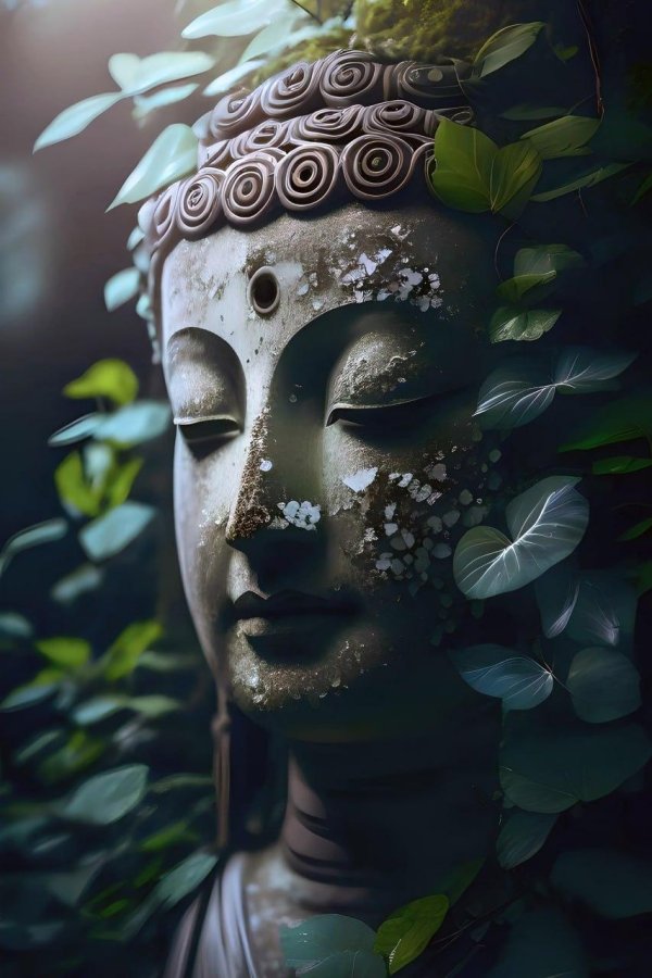 buddha 4k wallpaper