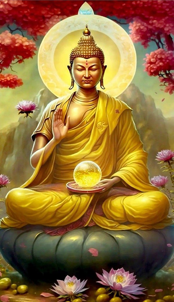 алмазная мозаика будды шакьямуни