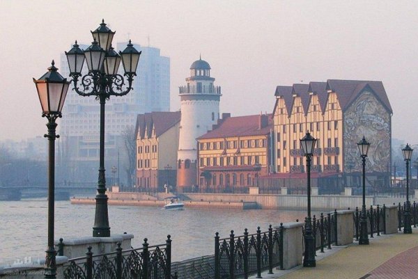 калининград набережная рыбной деревни