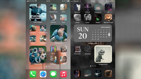 оформление айфона рабочий стол идеи