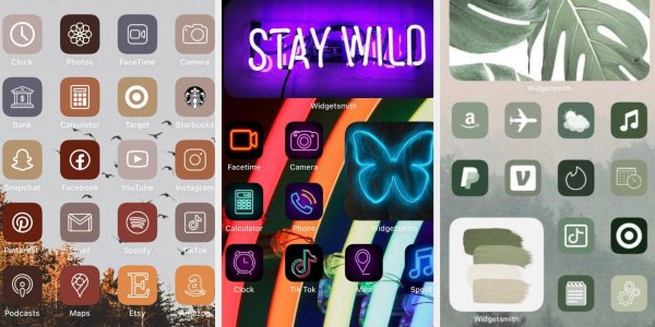 обои на иконки приложений