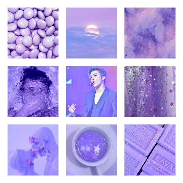 эстетика фиолетовая