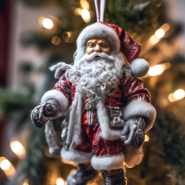 елочная игрушка дед мороз