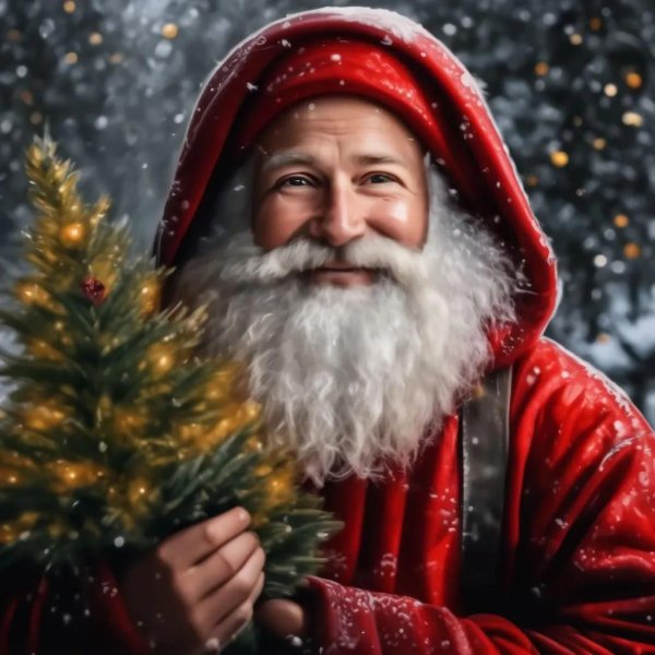 веселый дед мороз