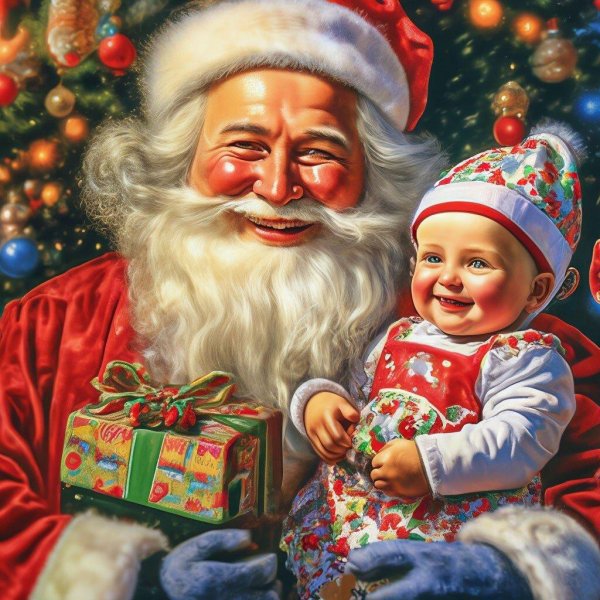 новогодние открытки с дедом морозом