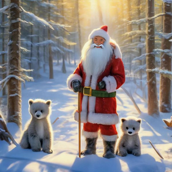 сказочный дед мороз