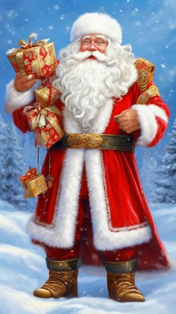 дед мороз новогодний
