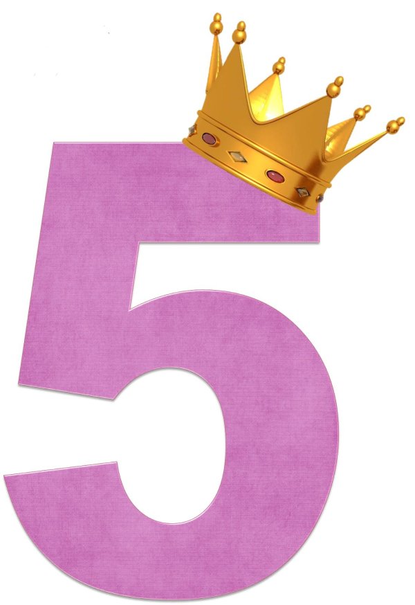 пятерка с короной
