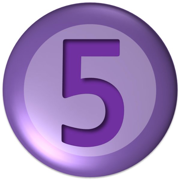 круги с цифрами