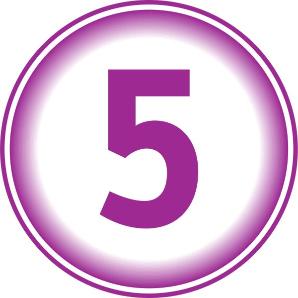 круги с цифрами