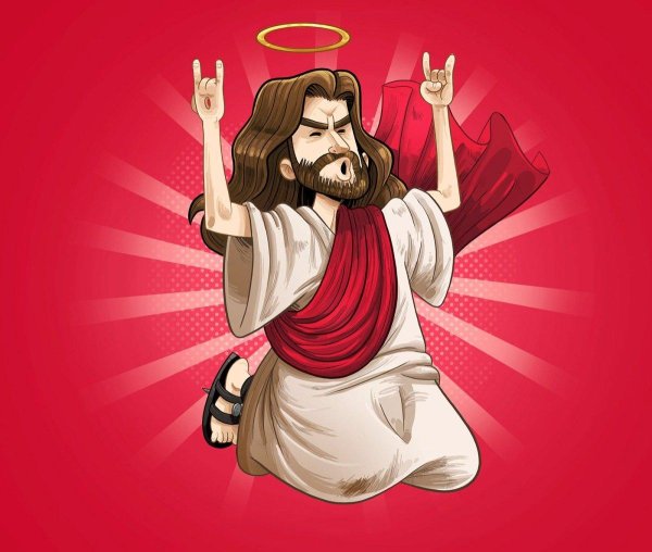 веселый иисус