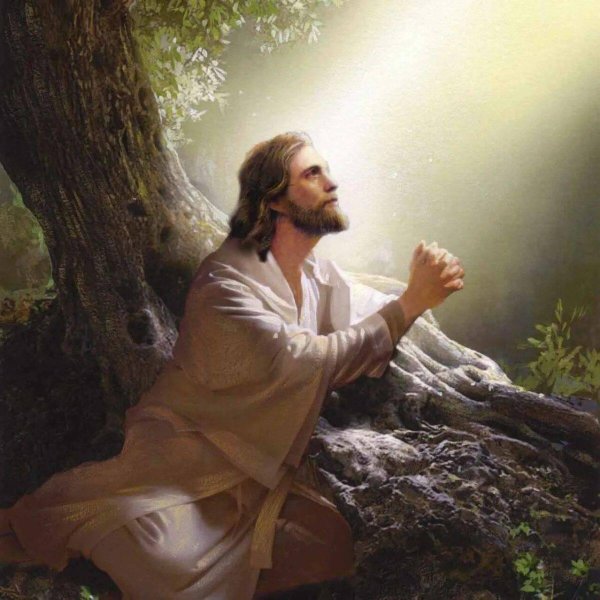 jesus praying