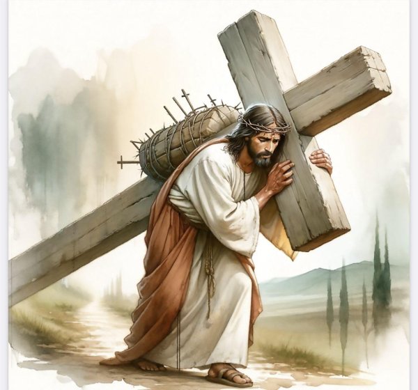 jesus carrying the cross