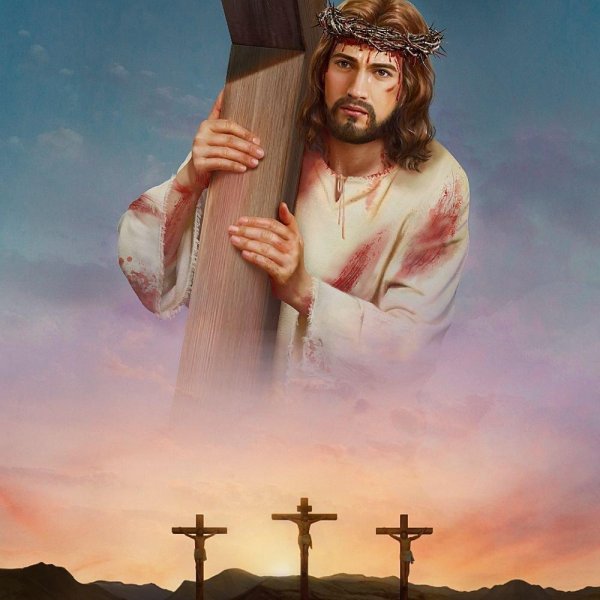 jesus carrying the cross