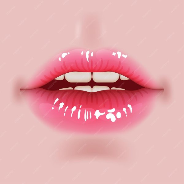 губы рисунки