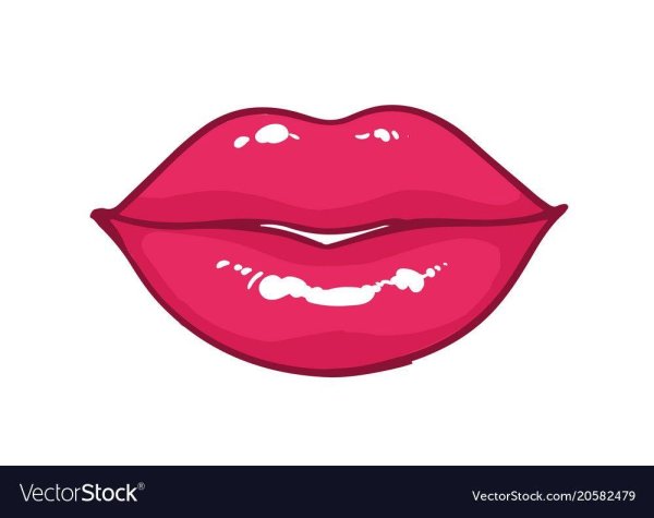 губы вектор