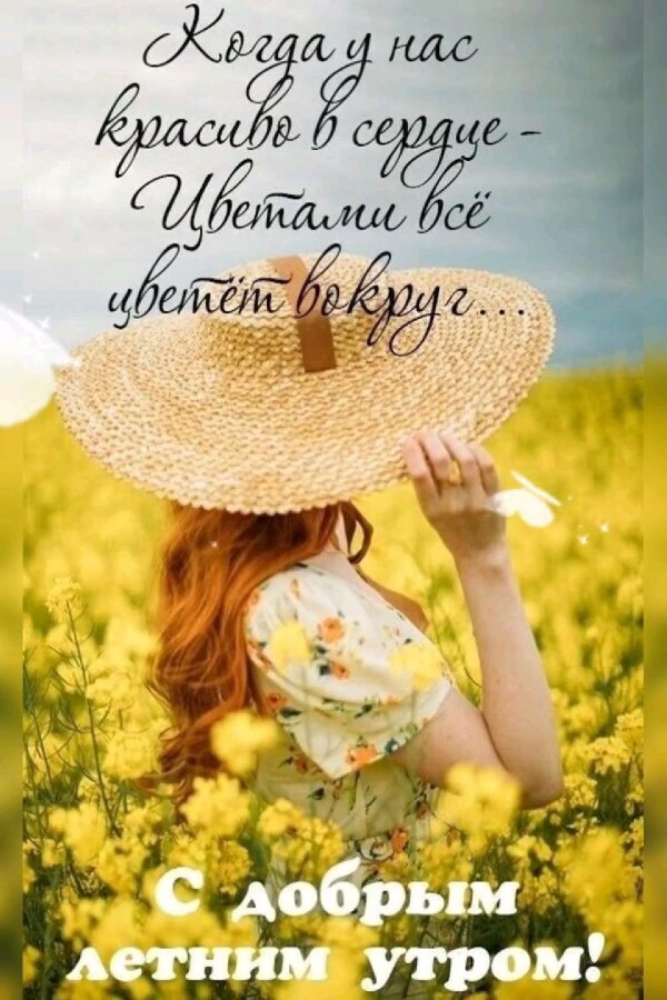 доброго утра летнего