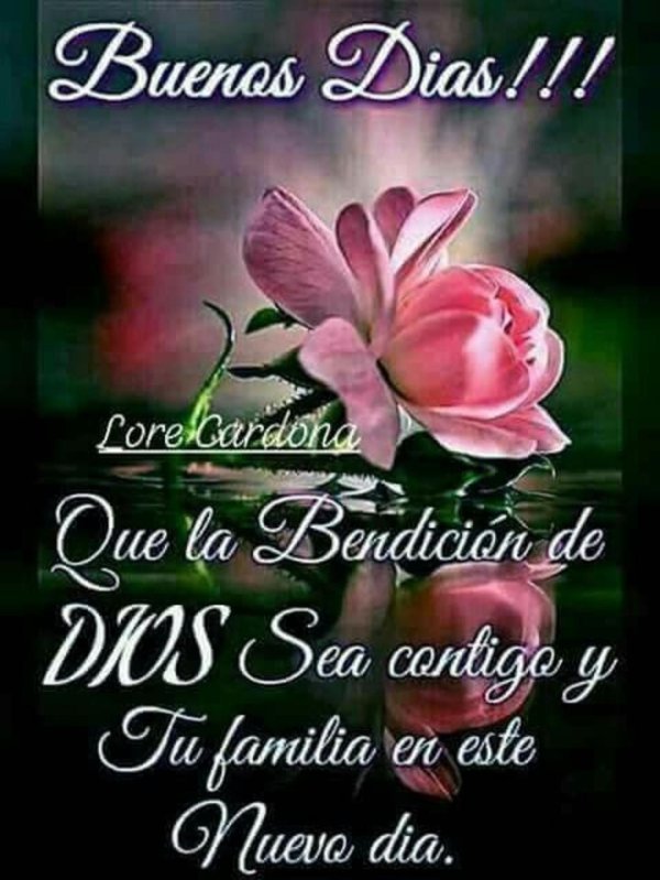 bendiciones buenos días