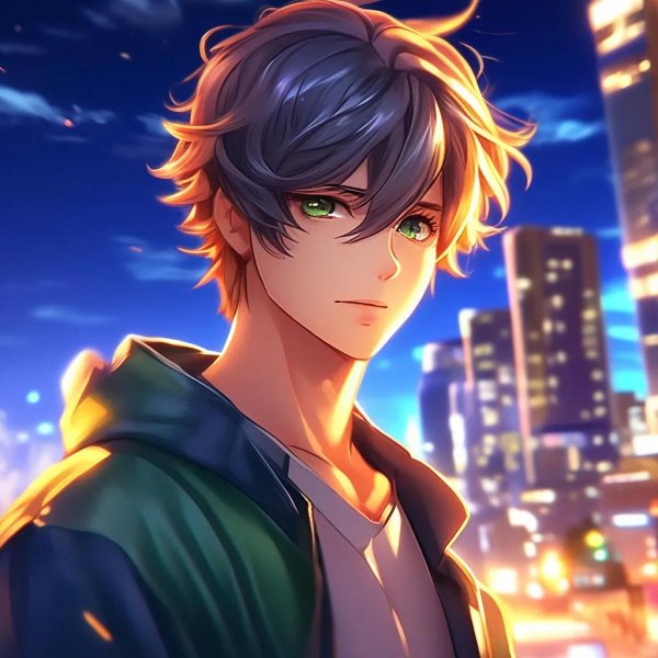 аниме мальчик