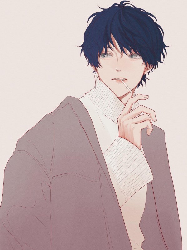 аниме эстетика мальчик омега