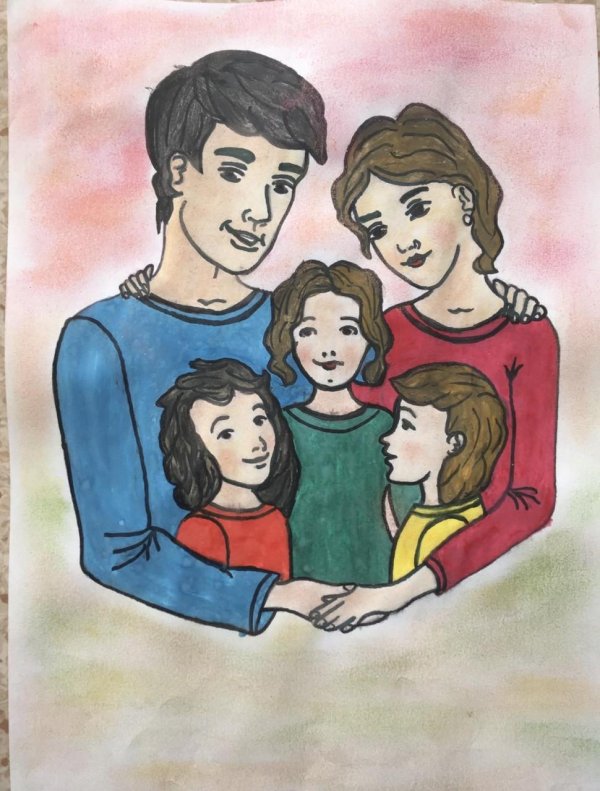 семейная традиция рисунок