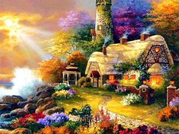 картины томаса кинкейда