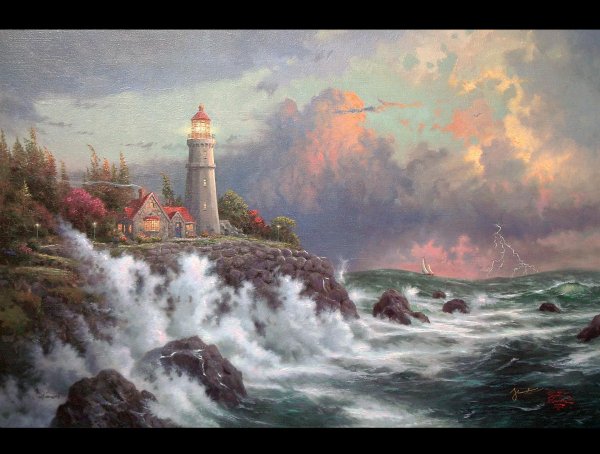 картины томаса кинкейда