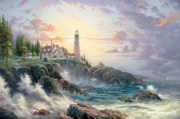 картины томаса кинкейда