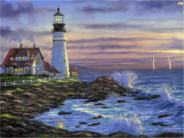 маяк картина