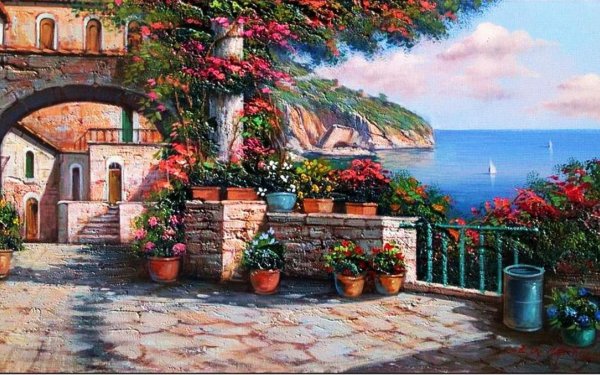 живопись средиземноморье италия испания