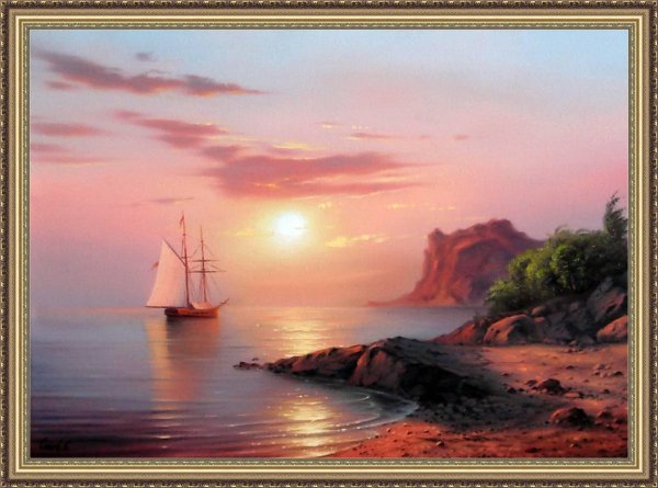 морские пейзажи сергея стоева