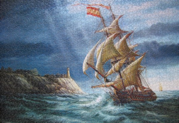 пазл castorland 500 парусник