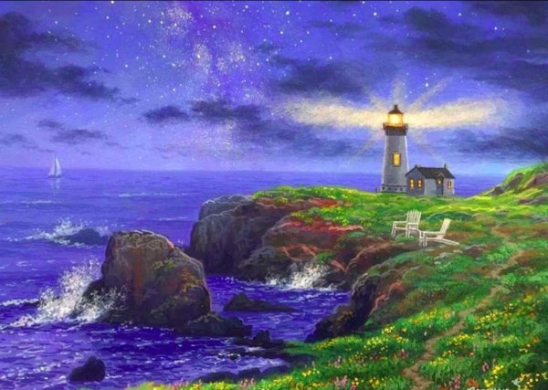 маяк картина