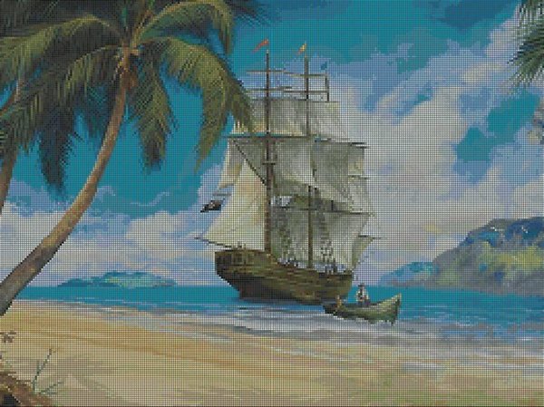 фотообои корабль