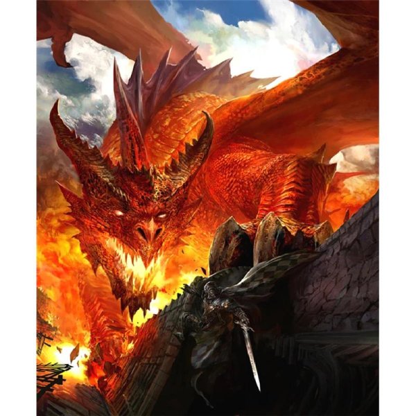 картины драконов