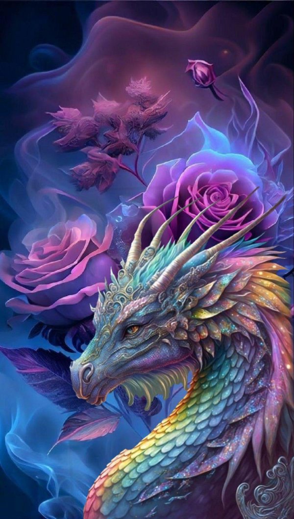 картины драконов