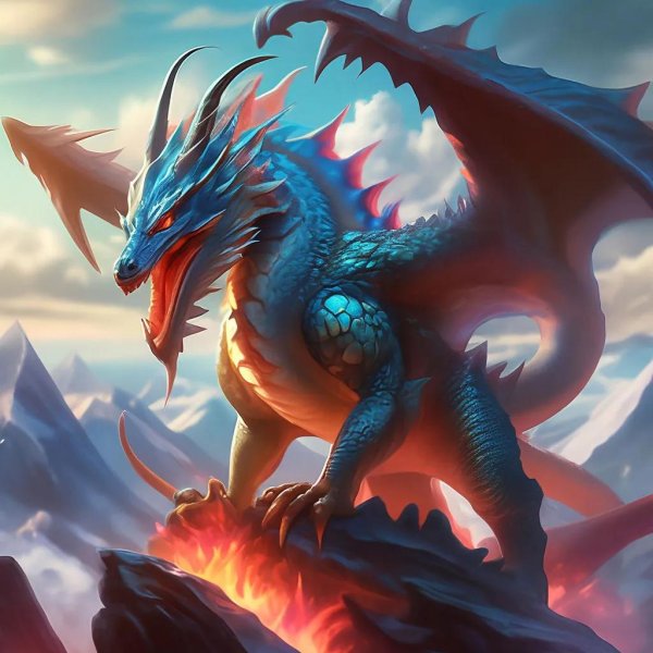 арты драконов